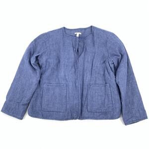 Eileen Fisher Blue Jacket